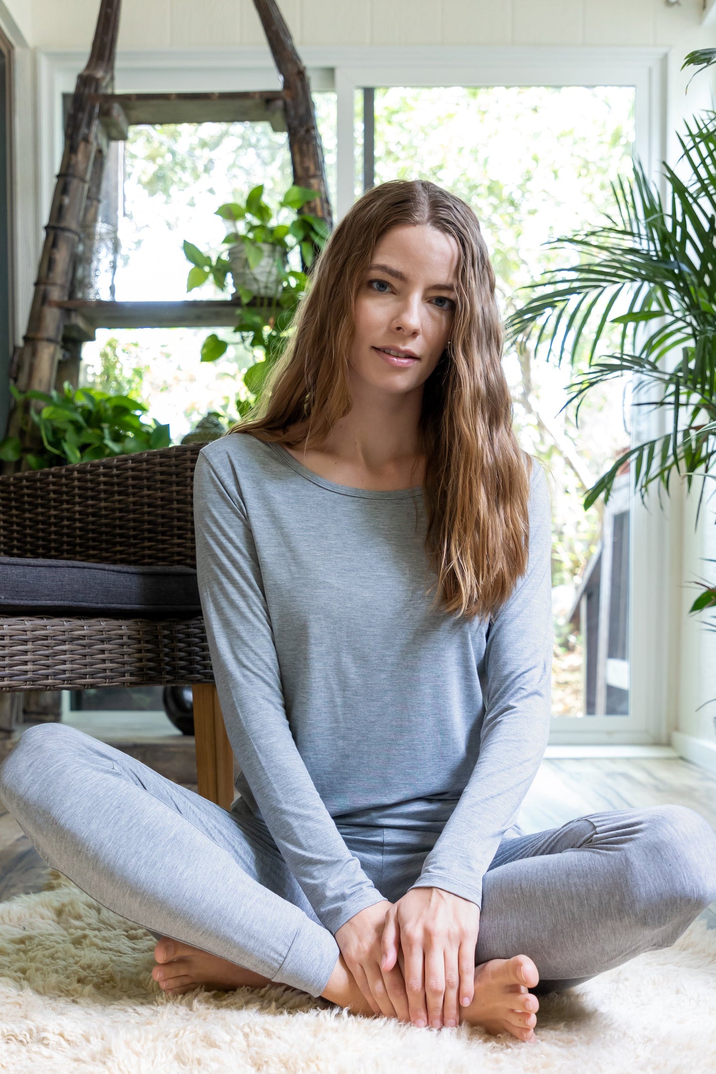 Realxed Bamboo Lounge Long Sleeve